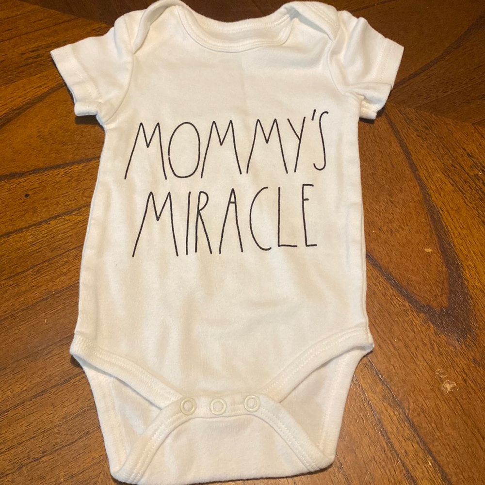 Rae Dunn Baby by Magenta all gender onesie